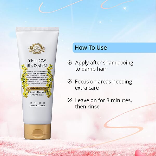 Daeng Gi Meo Ri Yellow Blossom Intensive Hair Mask (6.7oz)