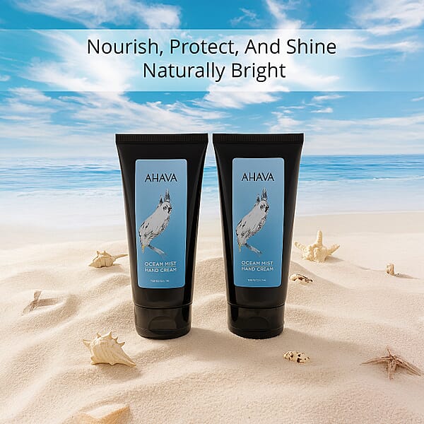 Dead Sea Essentials By AHAVA Set Of 2 Hand Cream (2x 3.4oz) Ocean Mist