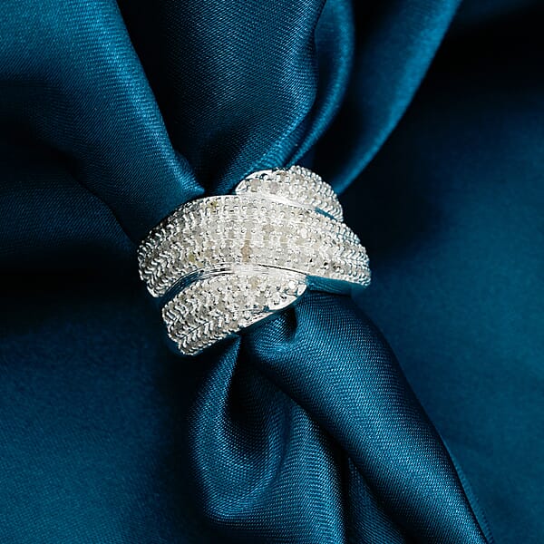 Diamond I2-I3 1.00 Ctw Ring In Sterling Silver
