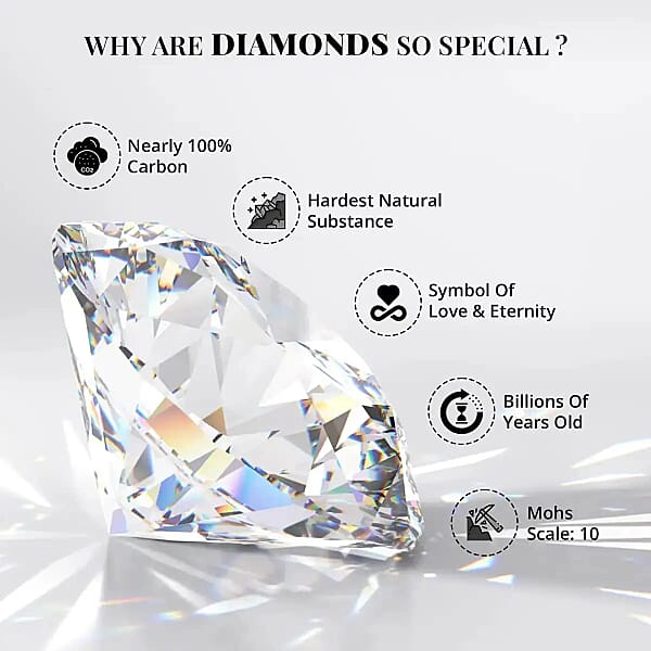 Diamond Ring Platinum Over Sterling Silver Ring Three Row Half Eternity Band Diamond Jewelry Gifts For Her 0.25 Ctw