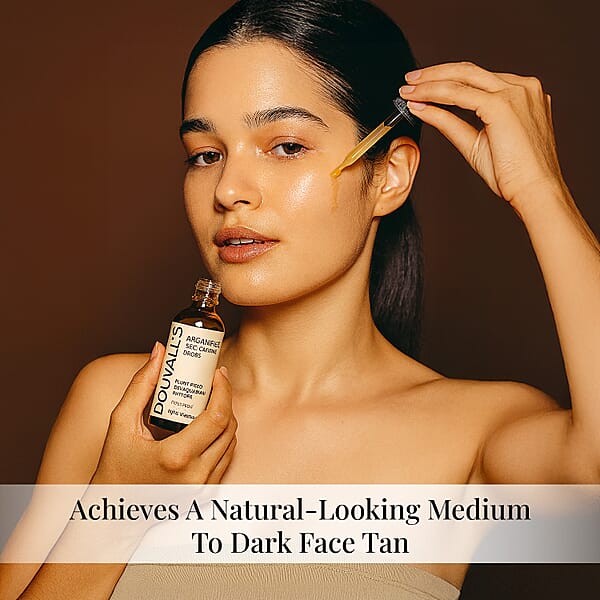 Douvall’s Argan Face Self Tanning Drops (1.1oz) Light/Medium