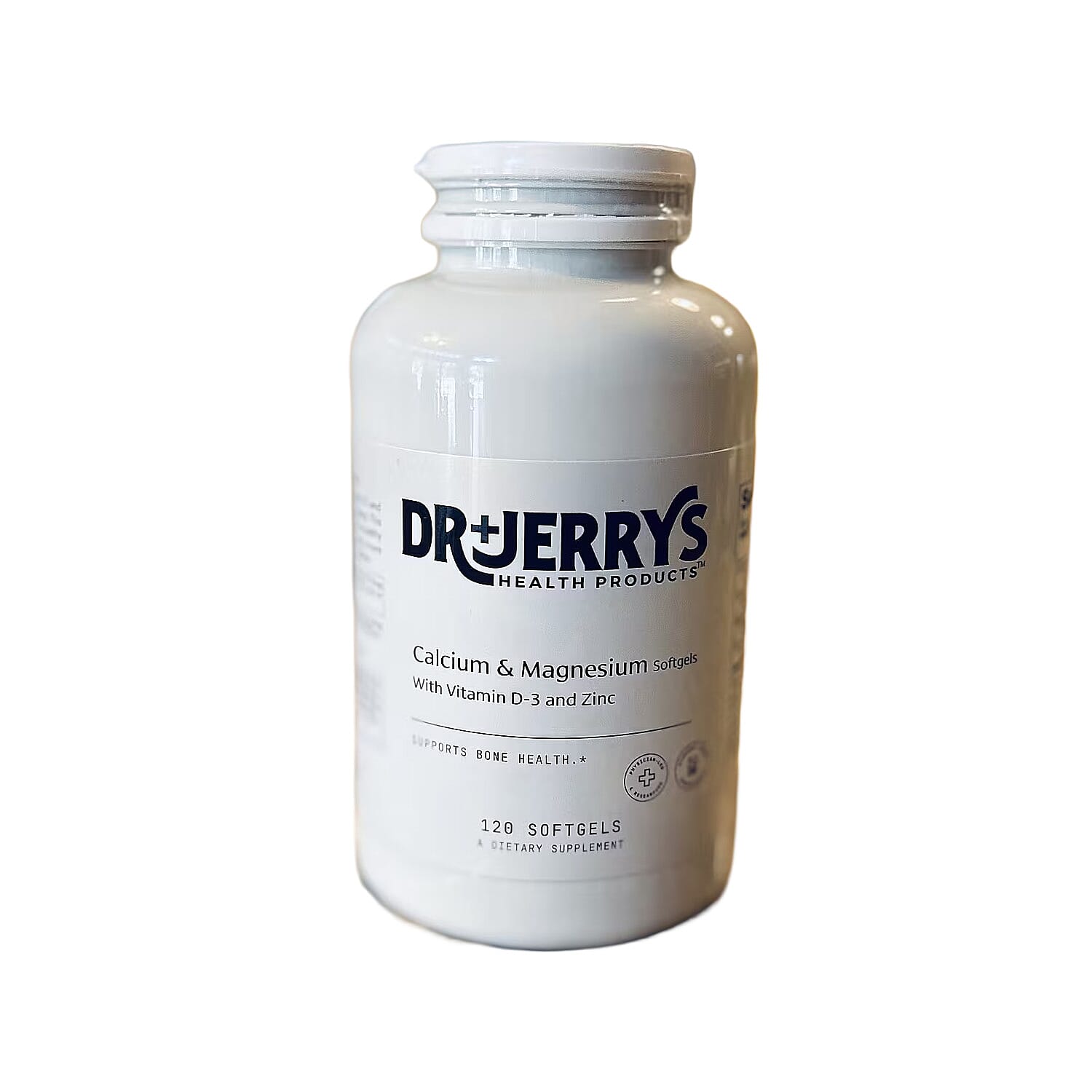 Dr. Jerry's Calcium & Magnesium with Vitamin D-3 & Zinc Dietary Supplement (120 Softgels)