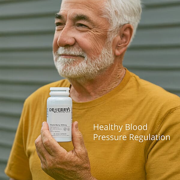 Dr. Jerry's Chaste Berry With Dong Quai Dietary Supplement (90 Vegan Capsules)