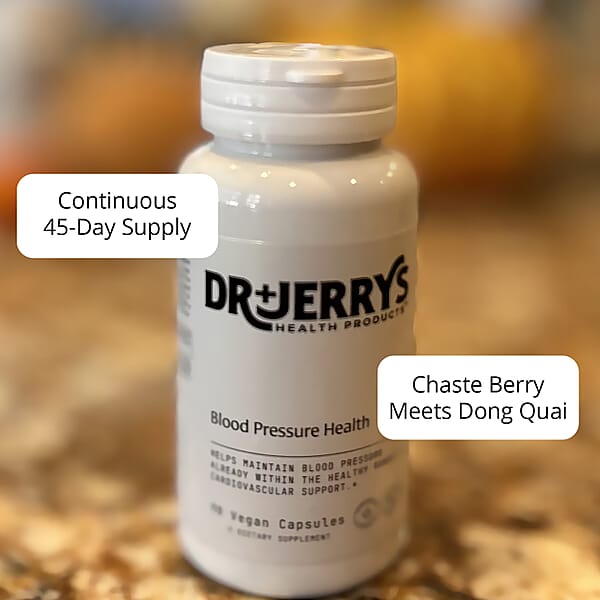 Dr. Jerry's Chaste Berry With Dong Quai Dietary Supplement (90 Vegan Capsules)
