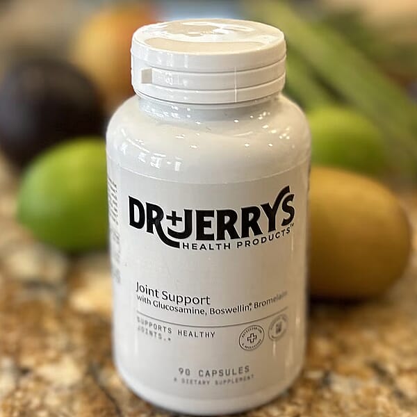 Dr. Jerry's Joint Support With Glucosamine Boswellin And Bromelain Dietary Supplement (90 Capsules)