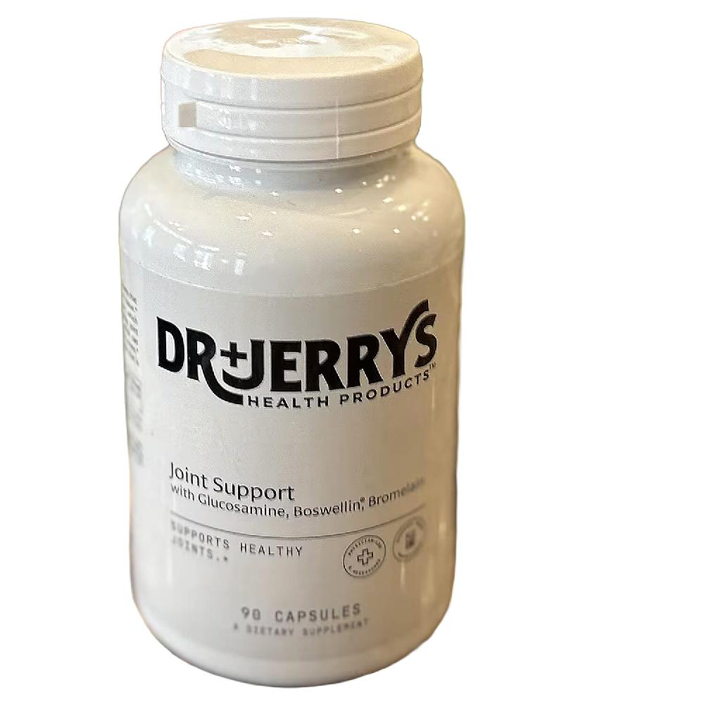 Dr. Jerry's Joint Support With Glucosamine Boswellin And Bromelain Dietary Supplement (90 Capsules)