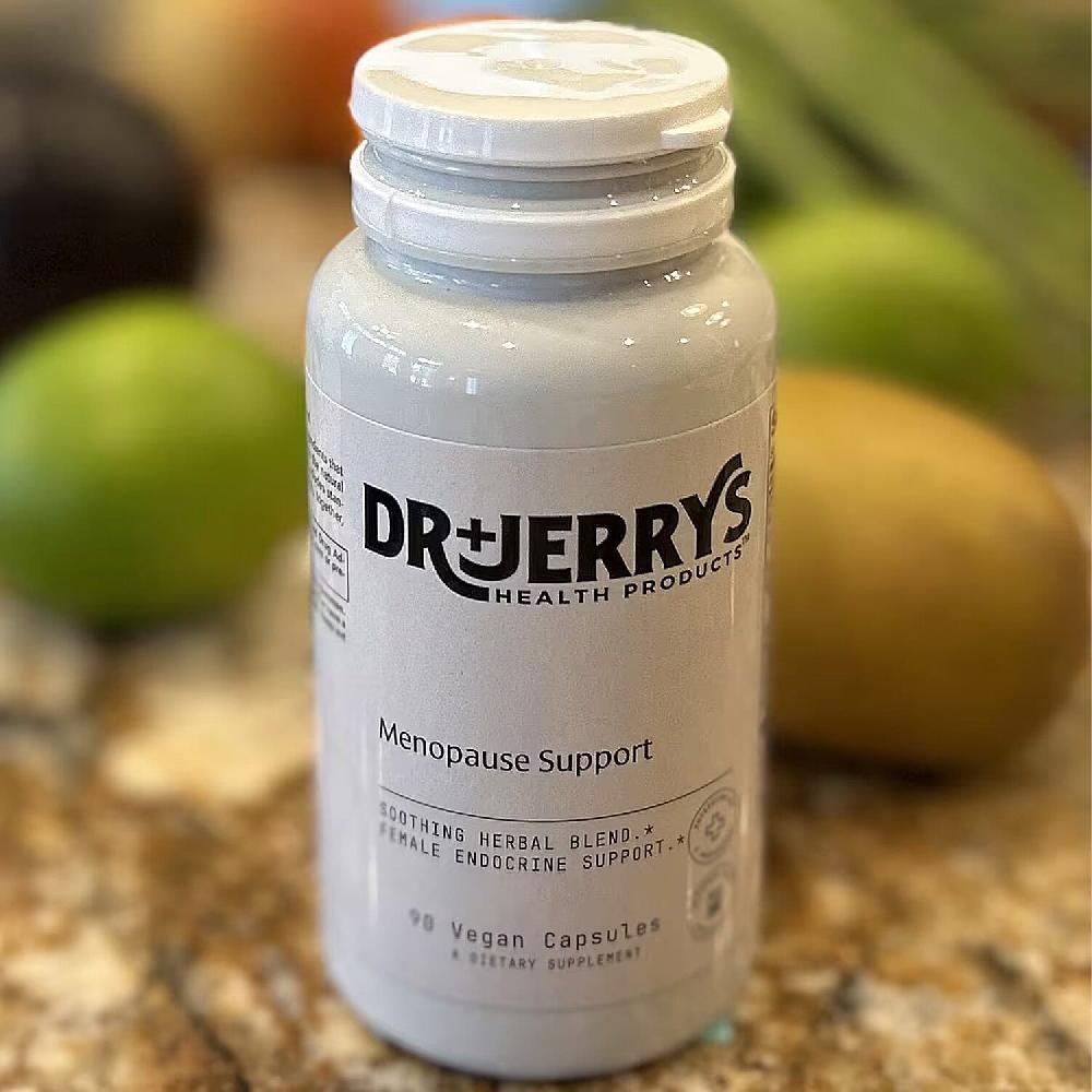 Dr. Jerry's Menopause Support Dietary Supplement (90 Vegan Capsules)