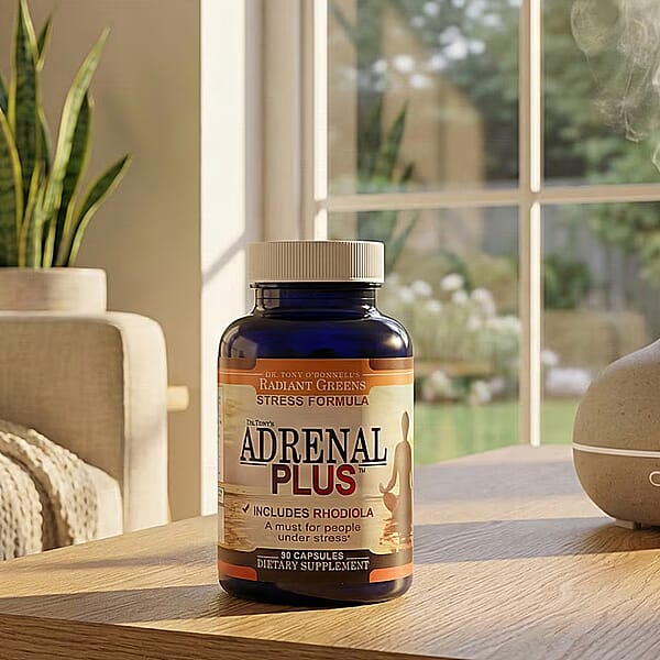 Dr. Tony Adrenal Plus (Stress & Mood Support) Dietary Supplement (90 Capsules)
