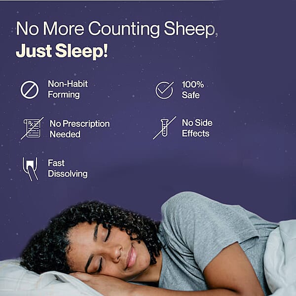 Dr. Tony Peaceful Sleep Plus (For Sleep Stiff Muscles & Tension) Dietary Supplement (90 Capsules)