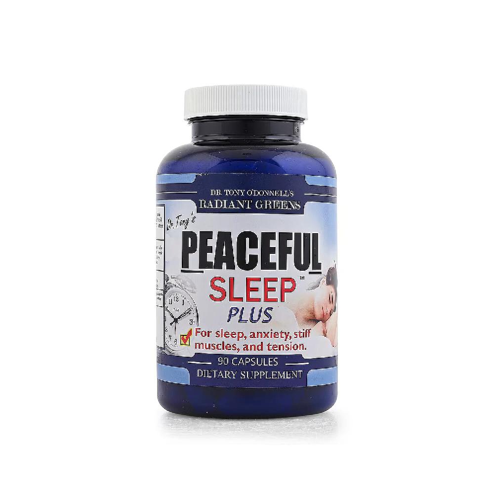 Dr. Tony Peaceful Sleep Plus (For Sleep Stiff Muscles & Tension) Dietary Supplement (90 Capsules)