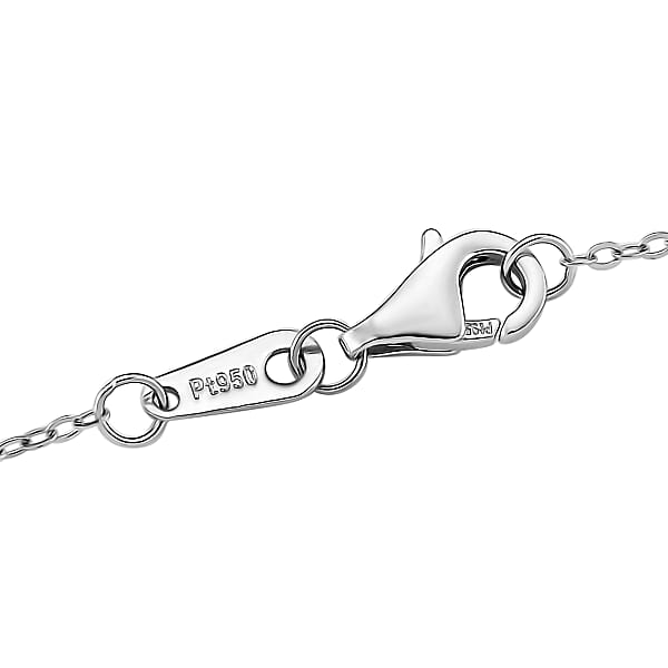 Dragon Pendant Necklace In 950 Platinum 5.97 Grams 18 Inches
