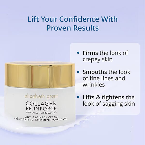 Elizabeth Grant Collagen Re-Inforce Anti Sag Neck Cream (3.4oz)