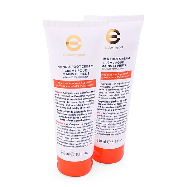 Elizabeth Grant Hand And Foot Cream With Torricelumn BOGO (2x8.1oz)