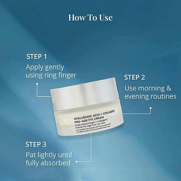 Erth Skin London Hyaluronic Acid + Collagen Pro Age Eye Cream 30ml