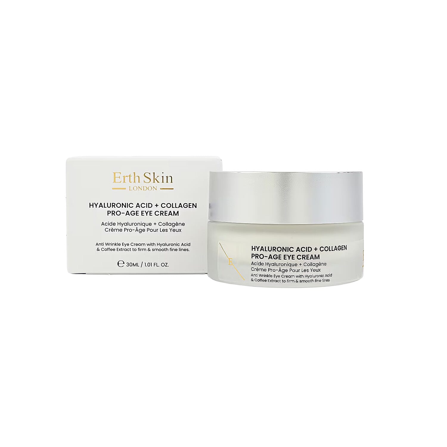 Erth Skin London Hyaluronic Acid + Collagen Pro Age Eye Cream 30ml