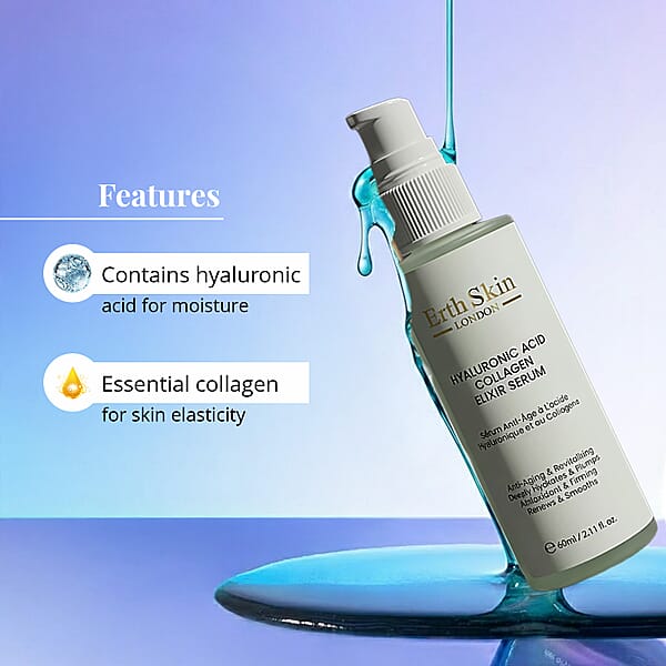 Erth Skin London Hyaluronic Acid & Collagen Serum - 60ml