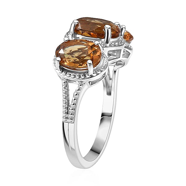 EverTrue Autumn Alexite Ring In Platinum Bond 4.35 Ctw