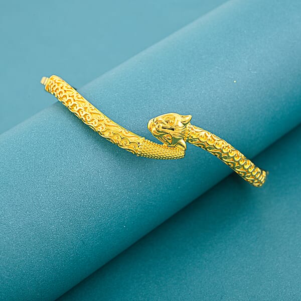 EverTrue Bronzella Collection Bangle Bracelet In 18K YG Plated Bronze (8.00 In)