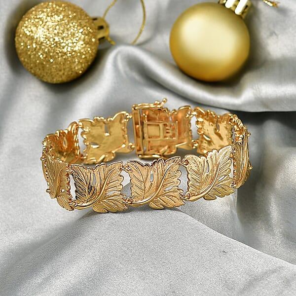 EverTrue Bronzella Collection Bracelet In 18K YG Plated Bronze (7.50 In)