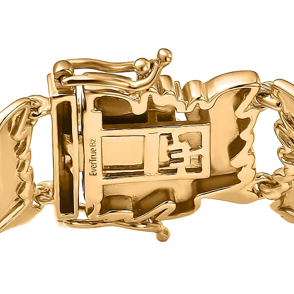 EverTrue Bronzella Collection Bracelet In 18K YG Plated Bronze (7.50 In)