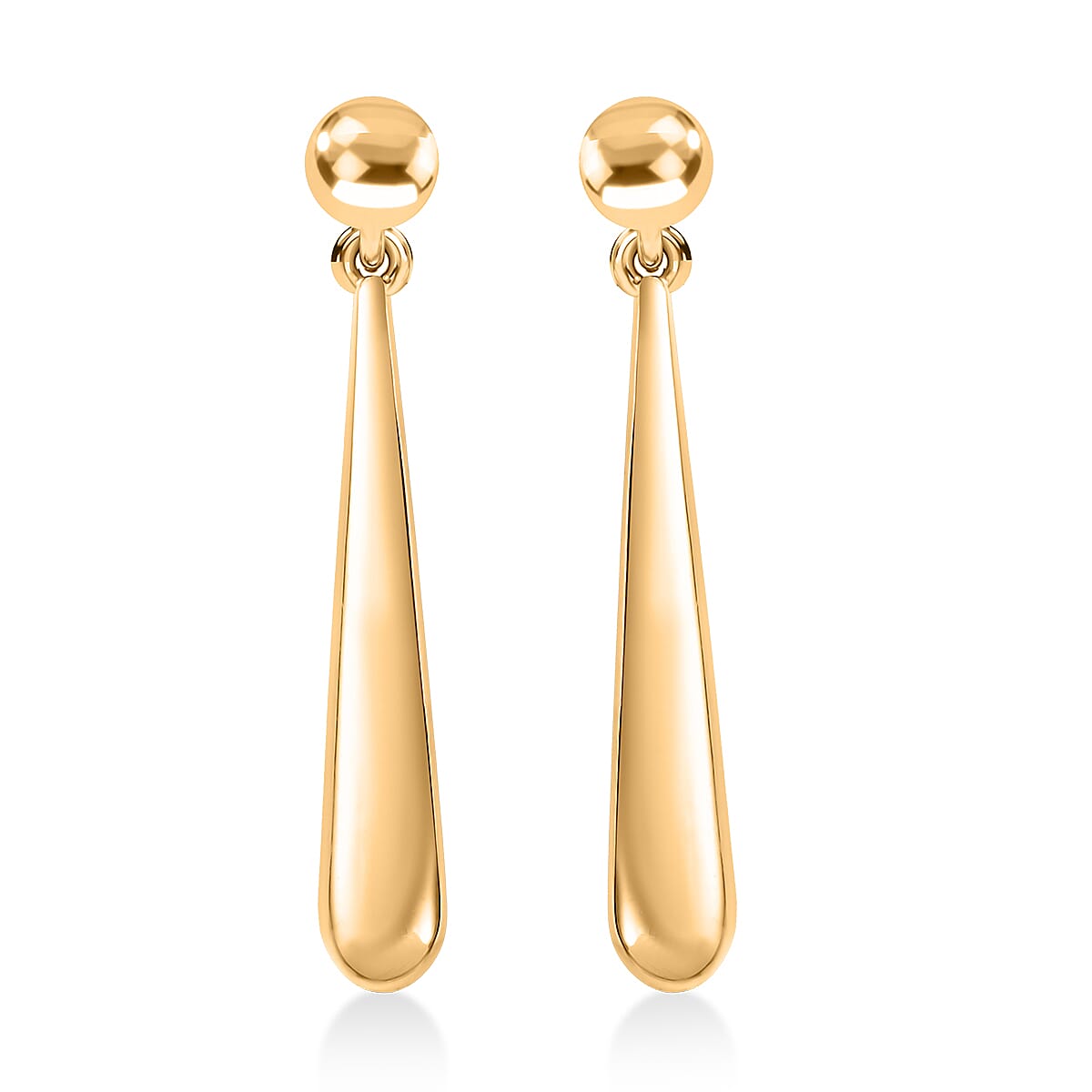 EverTrue Bronzella Collection Drop Earrings in 18K YG Plated Bronze