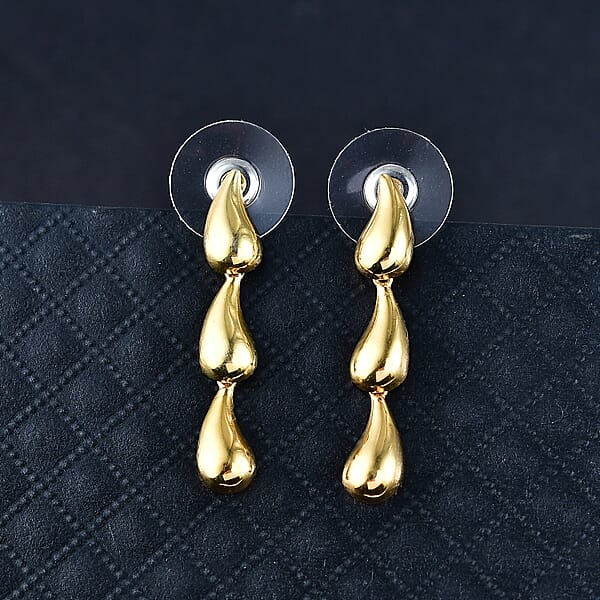 EverTrue Bronzella Collection Fancy Earrings In 18K YG Plated Bronze