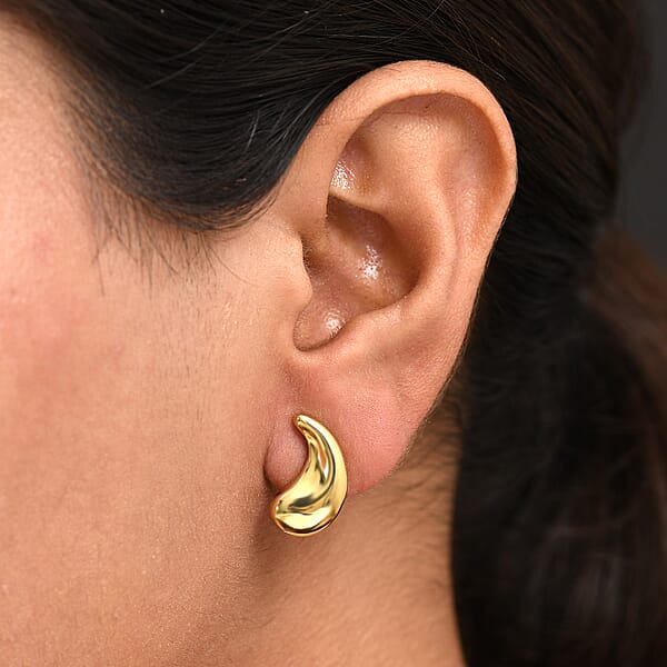 EverTrue Bronzella Collection Rain Drop Earrings In 18K YG Plated Bronze