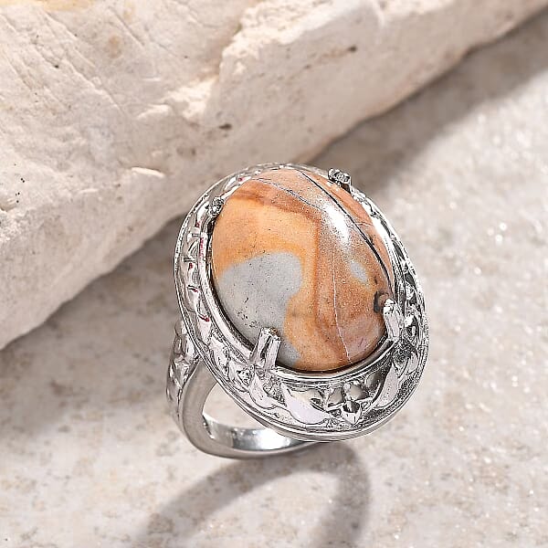 EverTrue Cherry Creek Solitaire Ring In Stainless Steel 16.10 Ctw