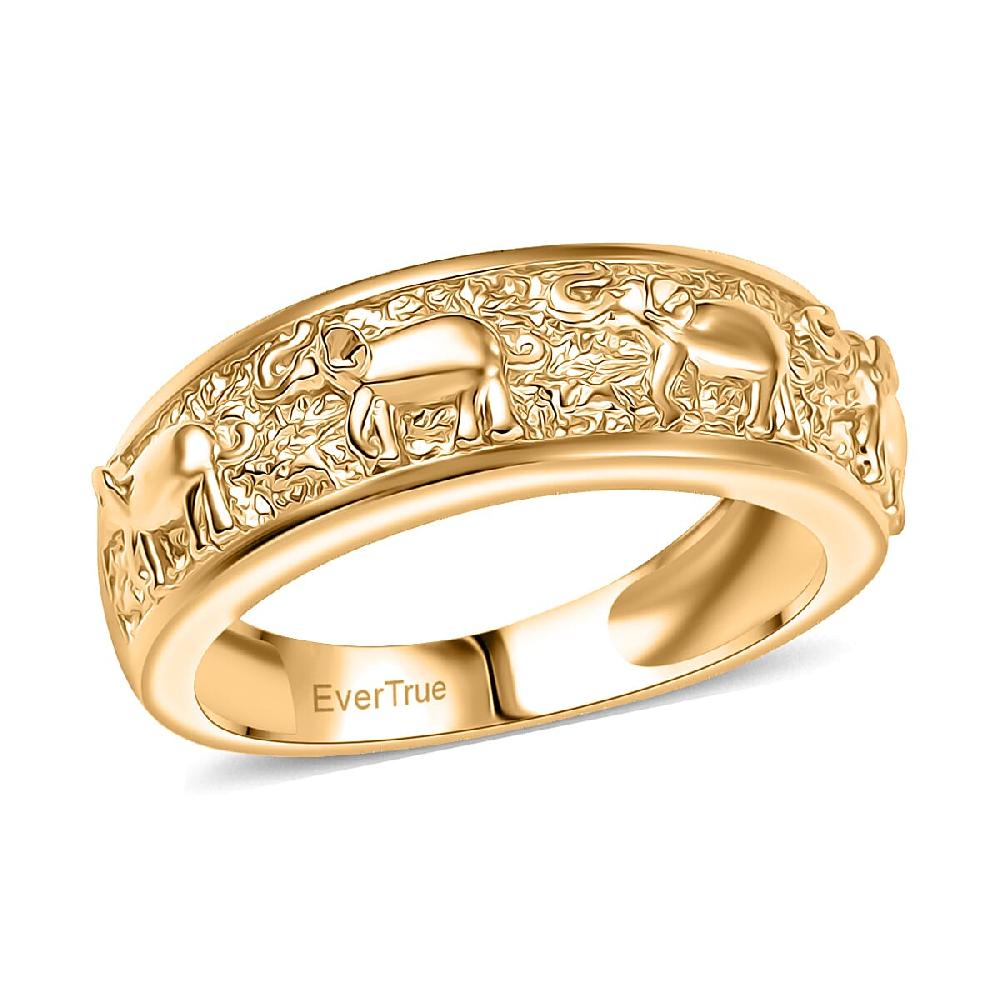 EverTrue Living Creature Ring in 18K YG Plated Bronze