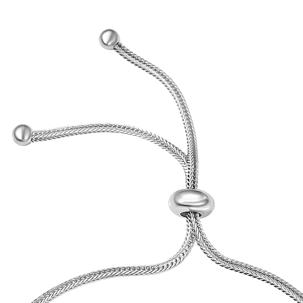 EverTrue Mozambique Garnet 2.85 Ctw Bracelet In 18K YG Plated And Platinum Bond (10.50 In)