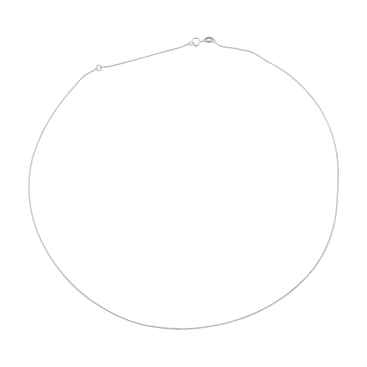 Fancy Foxtail Chain Necklace in 950 Platinum 2.85 Grams 20 Inches
