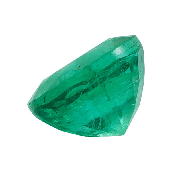 Fujimori Collection Certified & Appraised AAAA Gemfield Emerald (Rnd Free Size) 1.00 Ctw