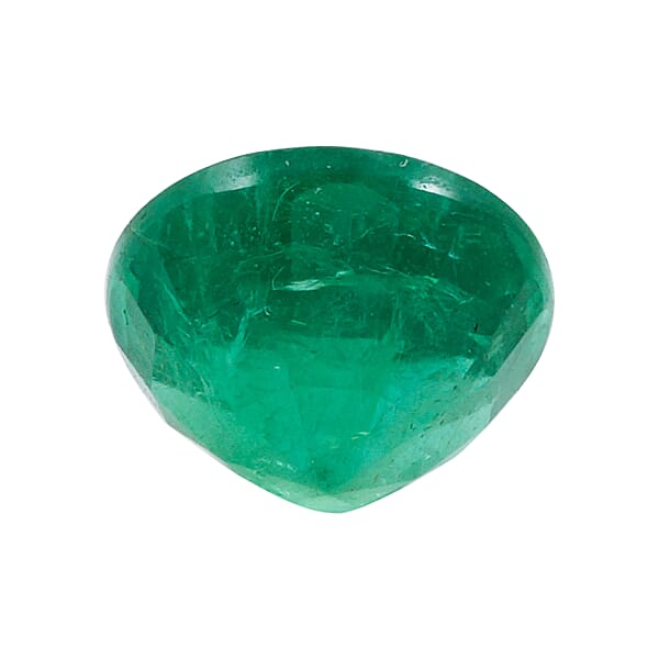 Fujimori Collection Certified & Appraised AAAA Gemfield Emerald (Rnd Free Size) 1.00 Ctw