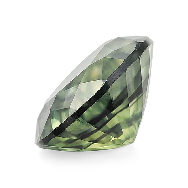 Gem Hunter Collection AAAA Natural Green Sapphire (Ovl Free Size) 1.00 Ctw