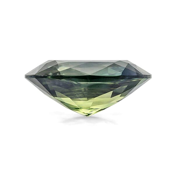 Gem Hunter Collection AAAA Natural Green Sapphire (Ovl Free Size) 1.00 Ctw