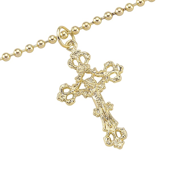 Genoa Austrian Crystal And Simulated Pearl Japanese Movement Pocket Watch With 4 Layer Chain (17 24 And 34 Inches)