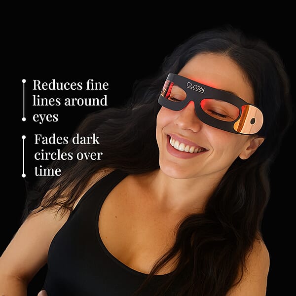GLO24K Bionic 7 Color LED Eye Care Mask (Lifetime Warranty)