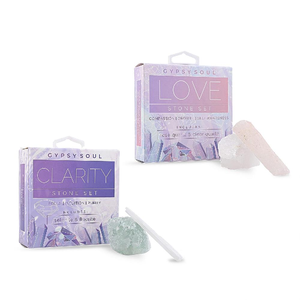 Gypsysoul Love 2Pc Crystal Set and Clarity 2Pc Crystal Set