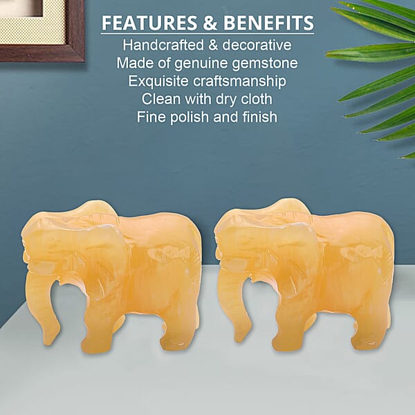 Hand Carved Elephant In Serpentine (3198ctw) Home Decor Figurine Decorative Figurine Living Room Decor