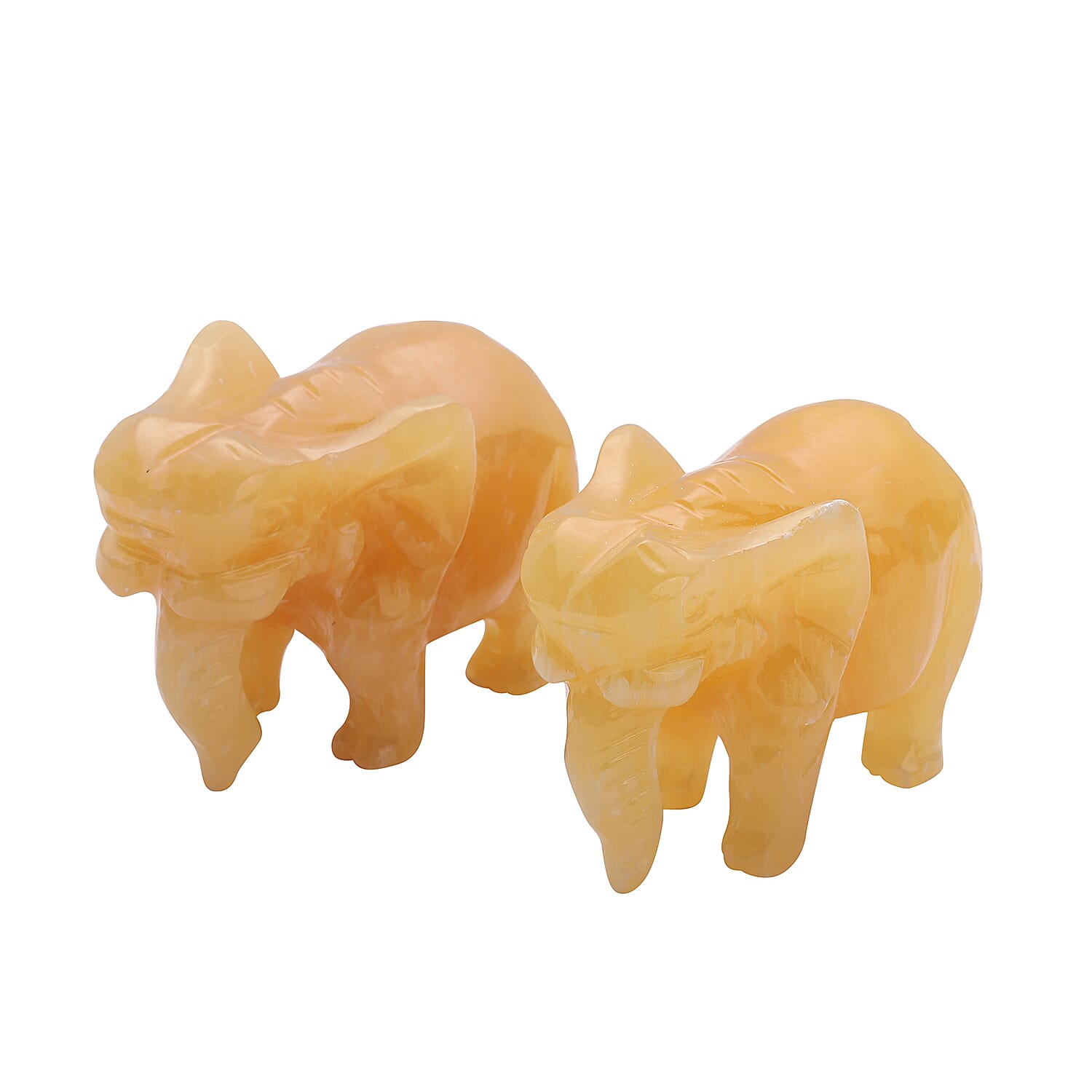 Hand Carved Elephant in Serpentine (3198ctw) Home Decor Figurine Decorative Figurine Living Room Decor