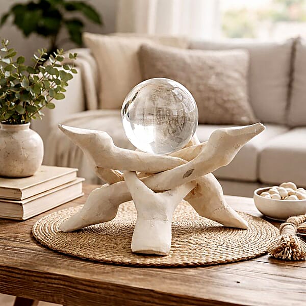 Handcrafted Natural Color Wooden Tripod Cobra Stand