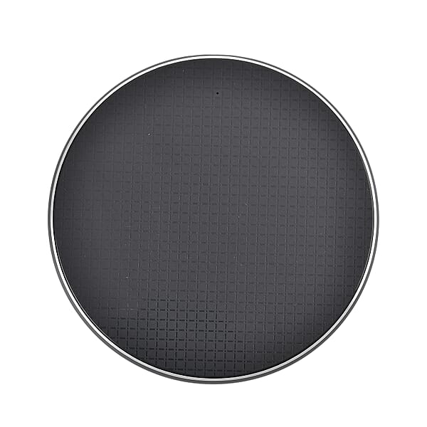 Homesmart 15W Wireless Fast Charger With 3.28 Feet USB Cable - Black Portable Ultra Thin Fast Charging Pad With Indicator Lights