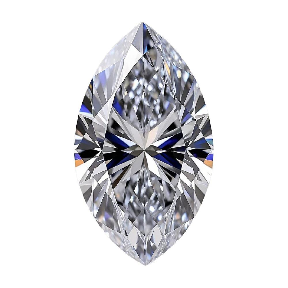 IGI Certified 3.00 ctw Lab Grown Diamond Loose Gemstone – H VS2 (Marquise Mix)