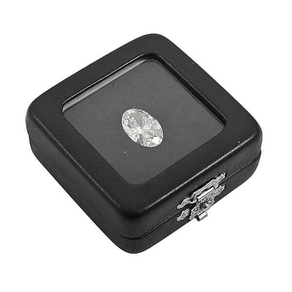 IGI Certified 7.00 Ctw Oval Lab Grown Diamond Loose Gemstone – G VS2