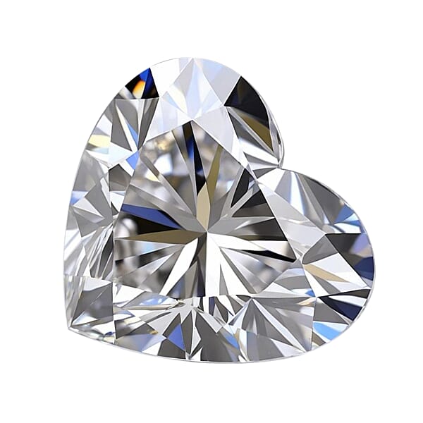 IGI Certified Luxuriant Lab Grown Diamond (Hrt) (E-F VS) 1.02 Ctw