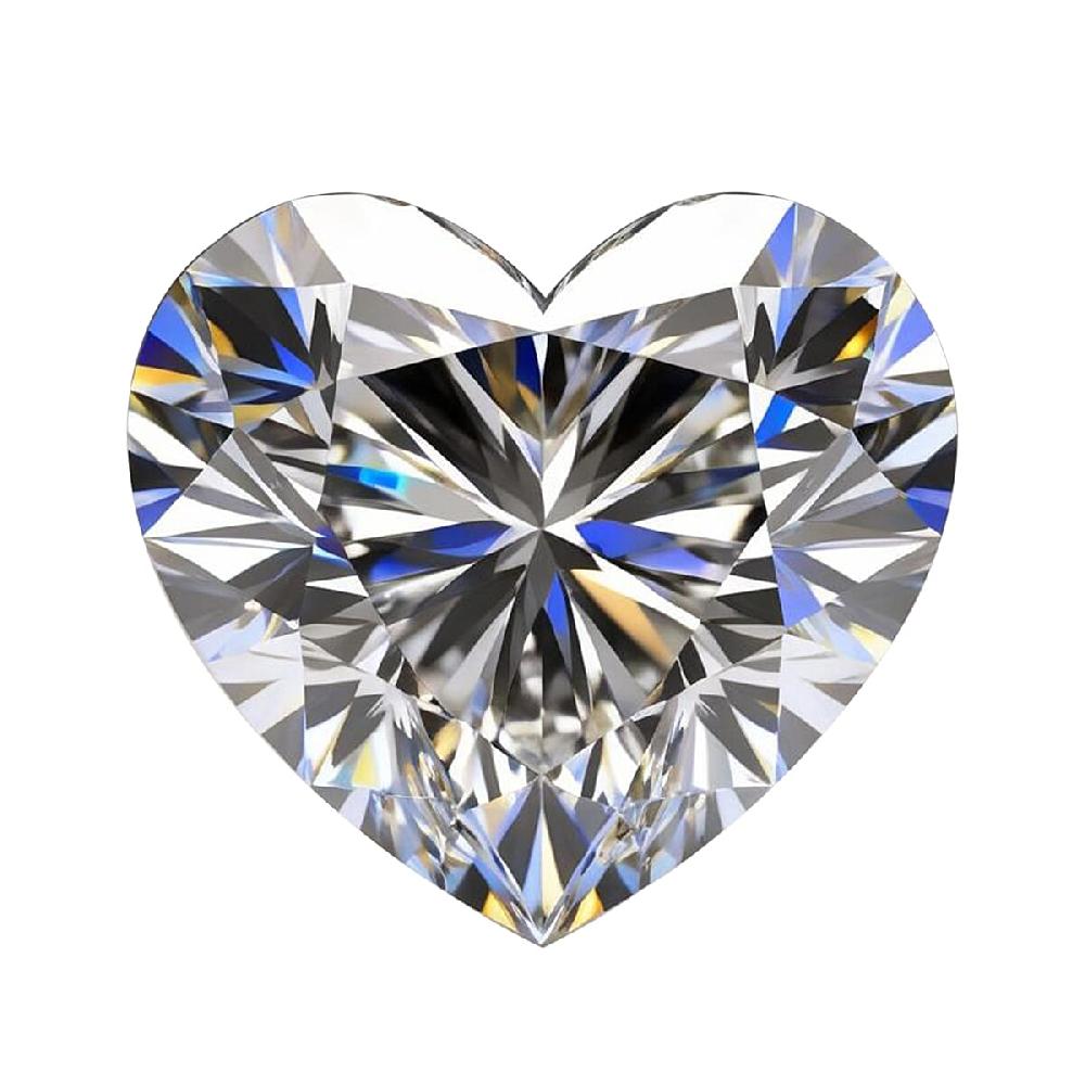 IGI Certified Luxuriant Lab Grown Diamond (Hrt) (E-F VS) 1.02 ctw