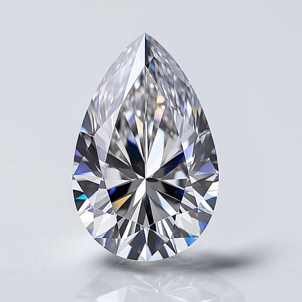 IGI Certified Luxuriant Lab Grown Diamond (Pear) (G VS2) 4.00 Ctw