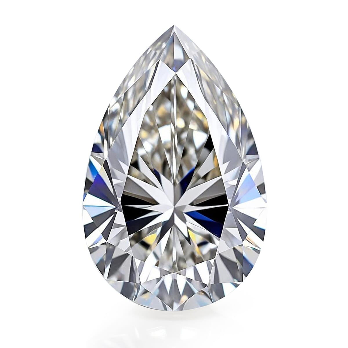 IGI Certified Luxuriant Lab Grown Diamond (Pear) (G VS2) 2.00 ctw
