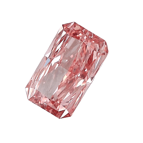 IGI Certified Luxuriant Lab Grown Pink Diamond (Radiant Mix Brilliant Cut) (VVS2) 2.00 Ctw