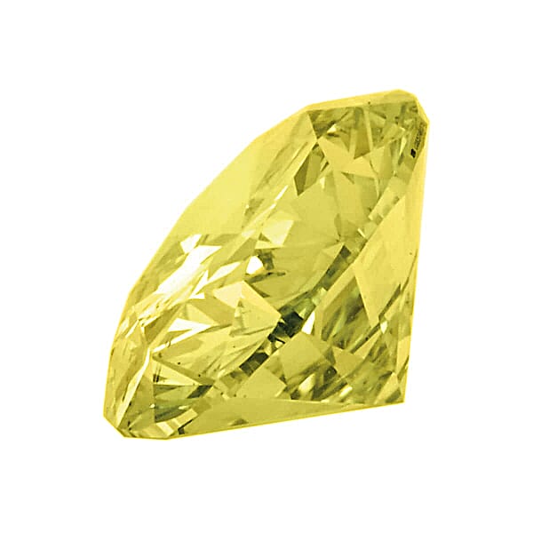 IGI Certified Luxuriant Lab Grown Yellow Diamond (Oval) (VS2) 2.00 Ctw